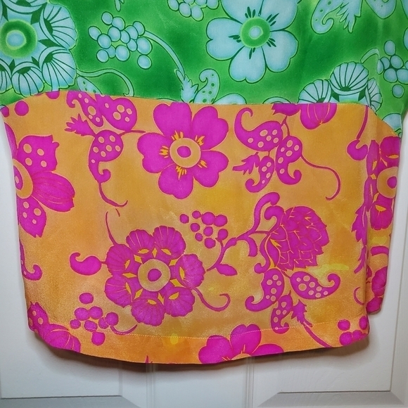 Anthropologie Silk Top Women’s Vanessa Virginia Fata Morgana Printed Size 2 - Picture 5 of 9